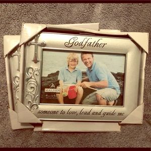 NWOT Godfather picture frame keepsake